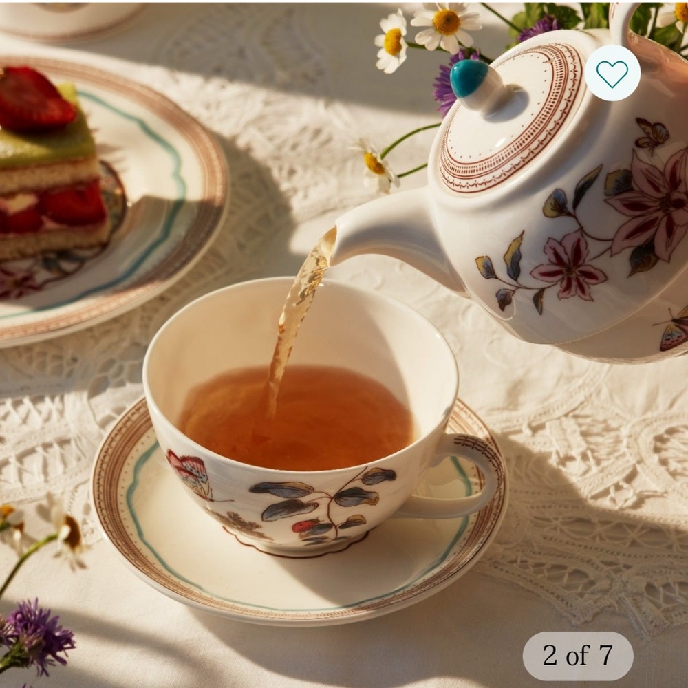FORTNUM & MASON Wild Garden Tea for One (NWT) - Picture 5 of 9